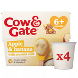 Cow & Gate apple banana baby food 4x95g - British product
