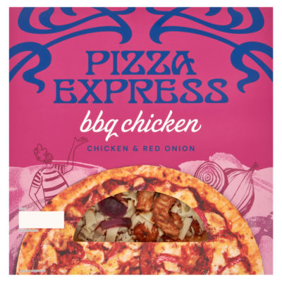 Pizza Express BBQ Chicken Pizza 272g, imported from the UK