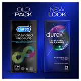 Durex Extended Pleasure condoms 12 pack - British product