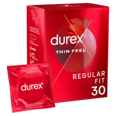 Durex Thin Feel condoms 30 count - British product