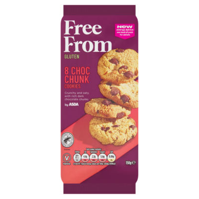 ASDA choc chunk cookies 150g - British product