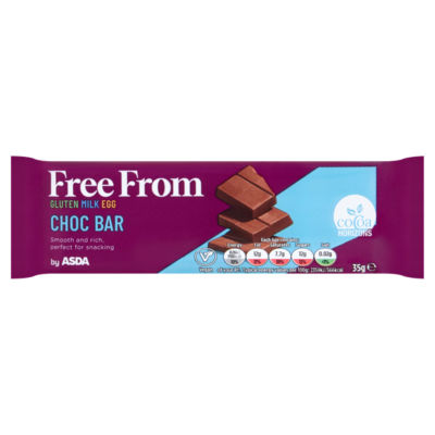 ASDA Free From Chocolate Bar 35g - British product
