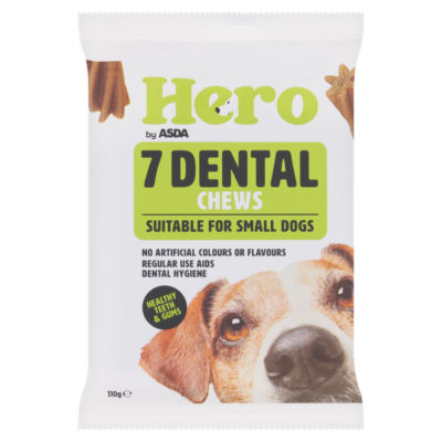 Hero by ASDA Dental Chews 110g, UK version