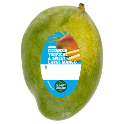 ASDA Large Tropical Mango Fresh Fruit Import - British product