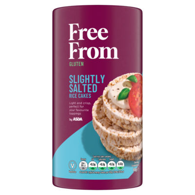 ASDA Free From Slightly Salted Rice Cakes 100g