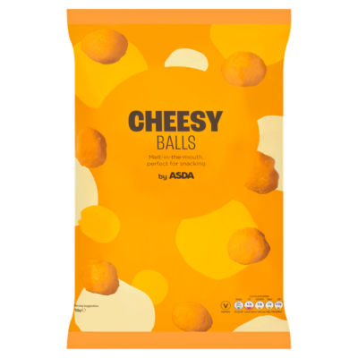 ASDA Cheesy Balls cheese snack 150g - British product