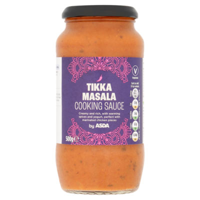 ASDA Tikka Masala Curry Sauce 500g