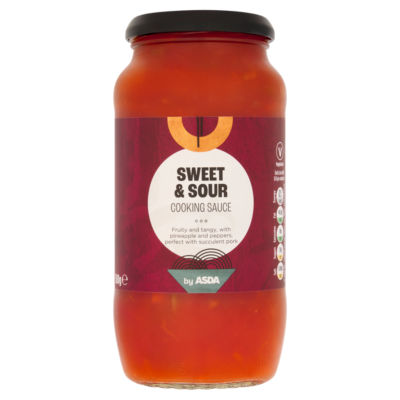 ASDA Sweet & Sour Cooking Sauce 500g - British product