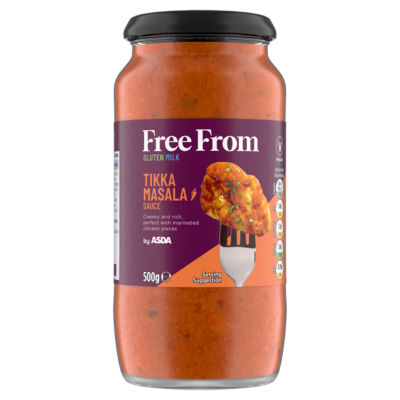 ASDA Free From Tikka Masala Curry Sauce 500g