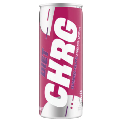 ASDA Diet Summer Fruits Energy Drink 250ml - British product