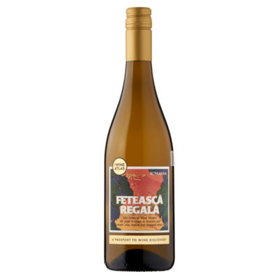 The Wine Atlas Feteasc Regala white wine 75cl (British brand)