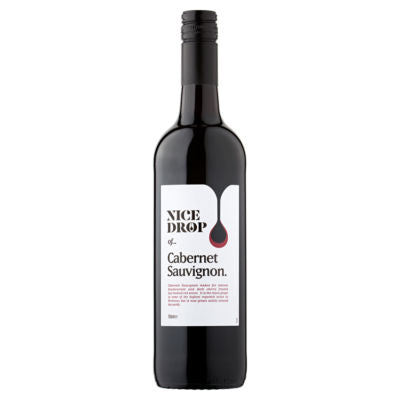 Nice Drop Cabernet Sauvignon red wine 75cl, imported from the UK