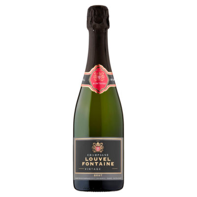 Louvel Fontaine Champagne Vintage Brut 75cl, UK version