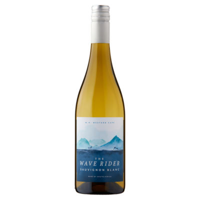The Wave Rider Sauvignon Blanc white wine 75cl (British brand)