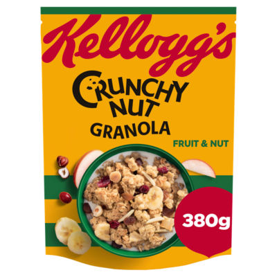 Kellogg's Crunchy Nut Fruit & Nuts Granola 380g, UK version