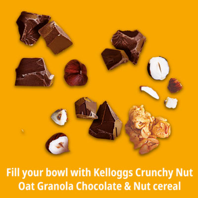 Kellogg's Crunchy Nut chocolate & hazelnut granola 380g, UK version