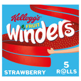 Kellogg's Fruit Winders strawberry snack rolls 5x17g, UK version