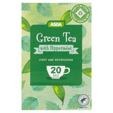 ASDA Green Tea & Mint 20 Tea Bags - British product