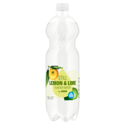 ASDA lemon and lime flavoured water 1 litre - British product