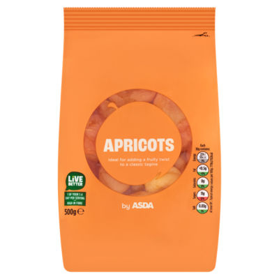 ASDA dried apricots 500g - British product