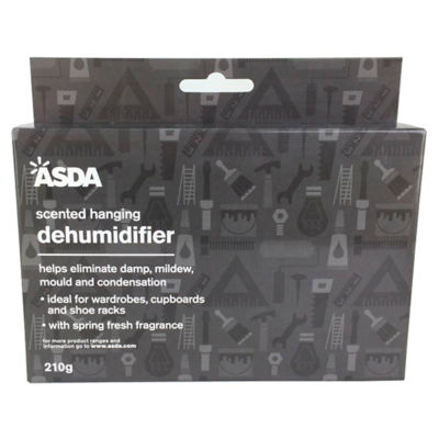 ASDA Wardrobe Dehumidifier 210g - British product