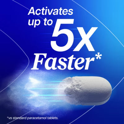Panadol Advance paracetamol tablets 16s, imported from the UK