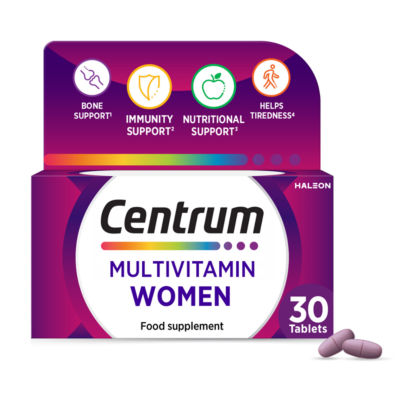 Centrum women multivitamin tablets 30s - British product