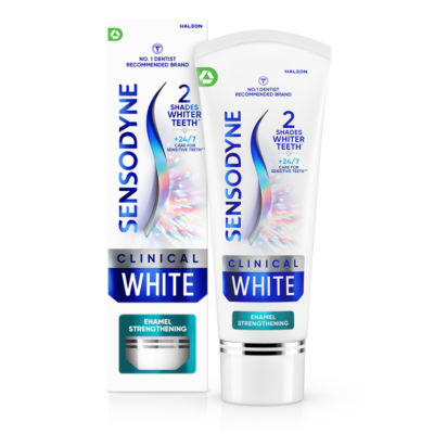 Sensodyne Clinical White toothpaste 75ml (British brand)