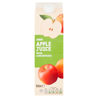 ASDA Eplejuice fra Konsentrat 1 Liter