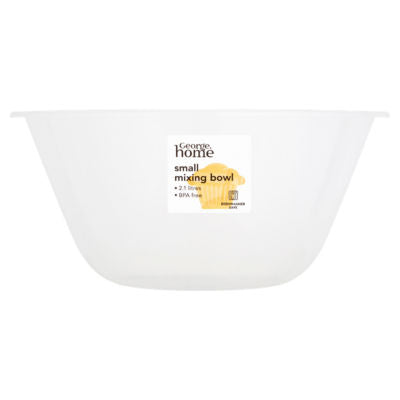 George Home plastic mixing bowl 2.1 litre, UK version