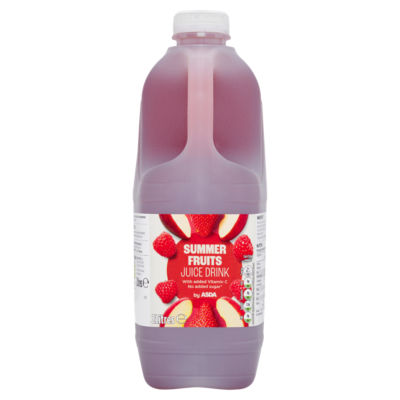 Boisson Jus ASDA Fruits d'Été 2 Litres