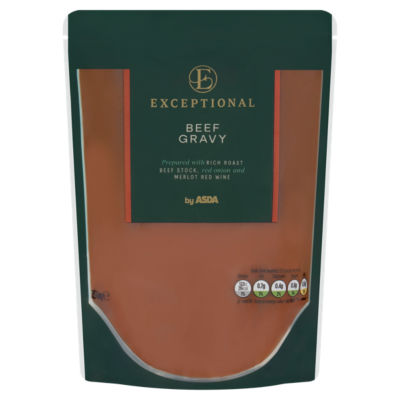 Sauce au bœuf exceptionnelle ASDA au vin rouge et oignons 350g