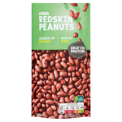 ASDA Redskin Peanuts 200g - British product