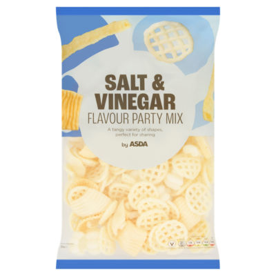 ASDA salt and vinegar potato snack 150g - British product