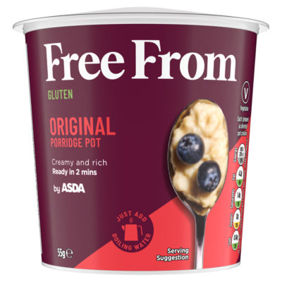 ASDA Free From Original Porridge Pot 55g