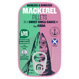 ASDA Mackerel Fillets Sweet Chilli Sauce 125g - British product