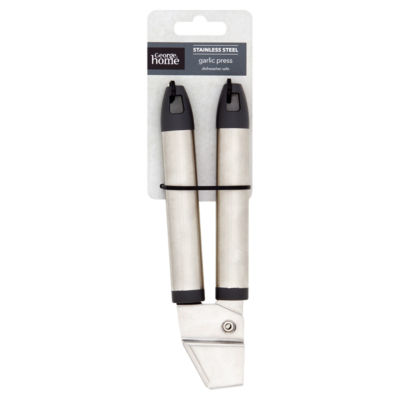 George Home stainless steel garlic press, UK version