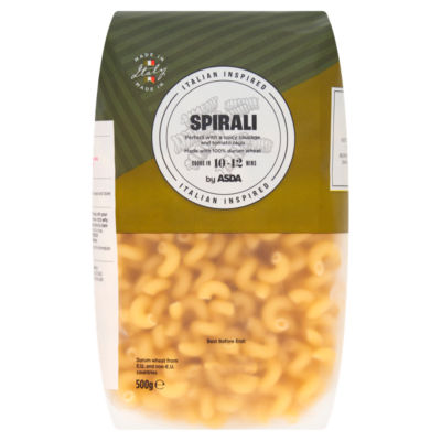 ASDA Spirali Dried Pasta 500g