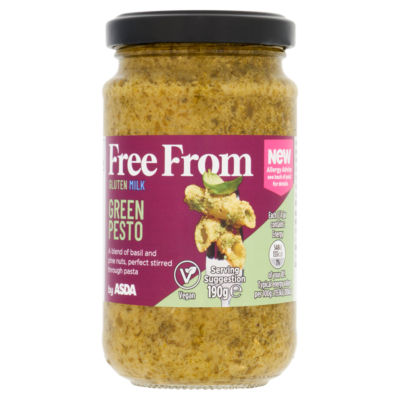 ASDA Free From Green Pesto sauce 190g - British product