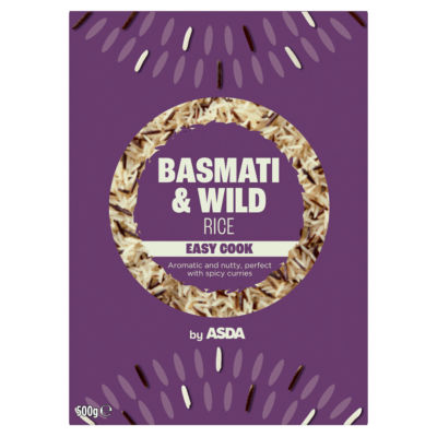 ASDA basmati and wild rice 500g - British product