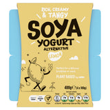 ASDA Plant Based Lemon Soya Yogurt 4 x 100g - British product