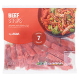 ASDA beef strips frozen 325g pack - British product