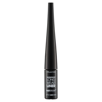 Collection Faststroke Waterproof Black Eyeliner - British product