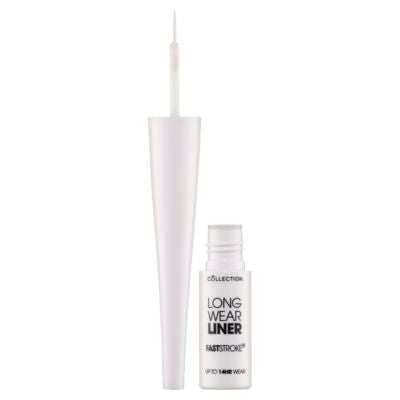 Collection Faststroke eyeliner in white shade 4 - British product