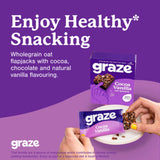 Graze Cocoa Vanilla Flapjack 4x30g - British product