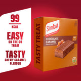 SlimFast chocolate caramel snack bars 6 bars 25g (British brand)