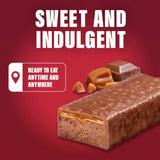 SlimFast chocolate caramel snack bars 6 bars 25g (British brand)