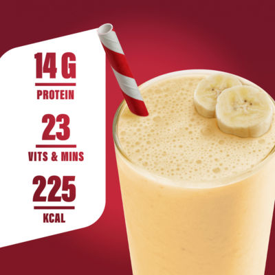SlimFast meal replacement shake powder banana flavour 365g (British brand)