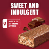 SlimFast double chocolate flavour snack bars 6 bars 25g (British brand)