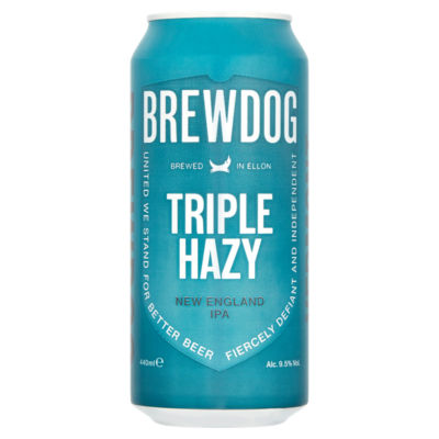 BrewDog Triple Hazy New England IPA Beer 440ml